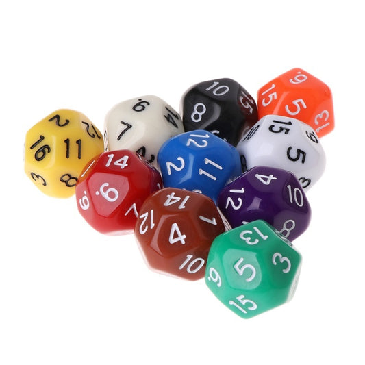 16-Sided Digital Dice – Durable and Versatile Set