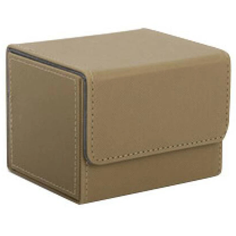 Side-Loading Card Box – Holds 100+ MTG & Yugioh Cards